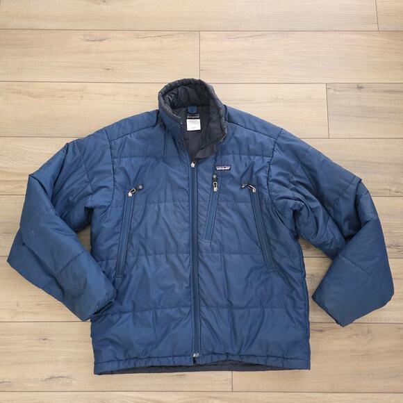 Patagonia Other - Vintage Patagonia Jacket Men’s L Navy Blue Das Parka Puffer Coat 1993 90s